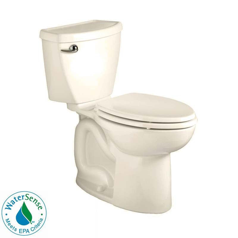 American Standard, American Standard 270AA101.222 Cadet 3 Powerwash Right Height 2-piece 1.28 GPF Elongated Toilet in Linen